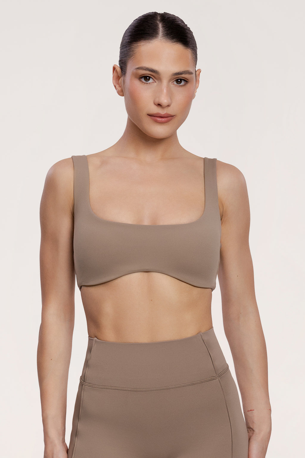 Pilates Era Sport-BH warm beige