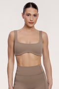 Pilates Era Sport-BH warm beige