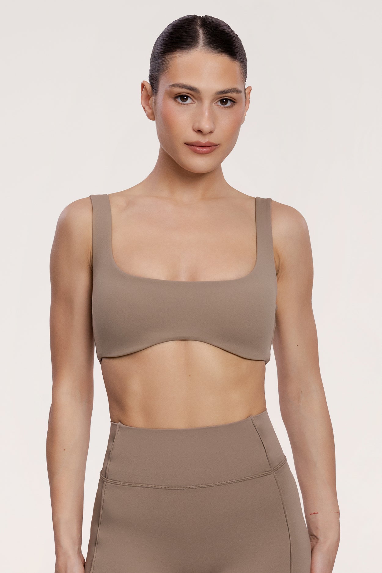 Pilates Era Sport-BH warm beige