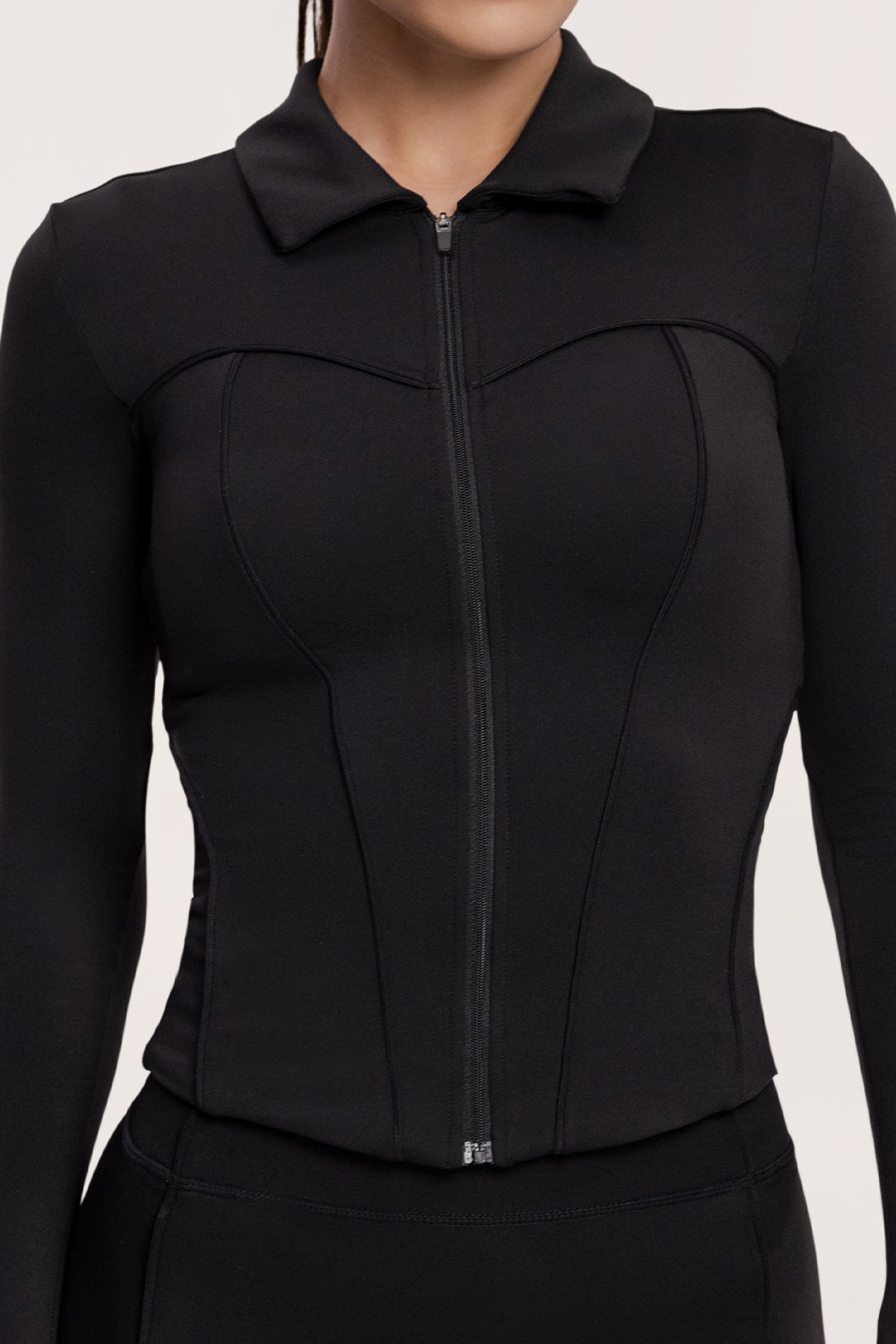 Pilates Era Sportjacke mit Reißverschluss  black
