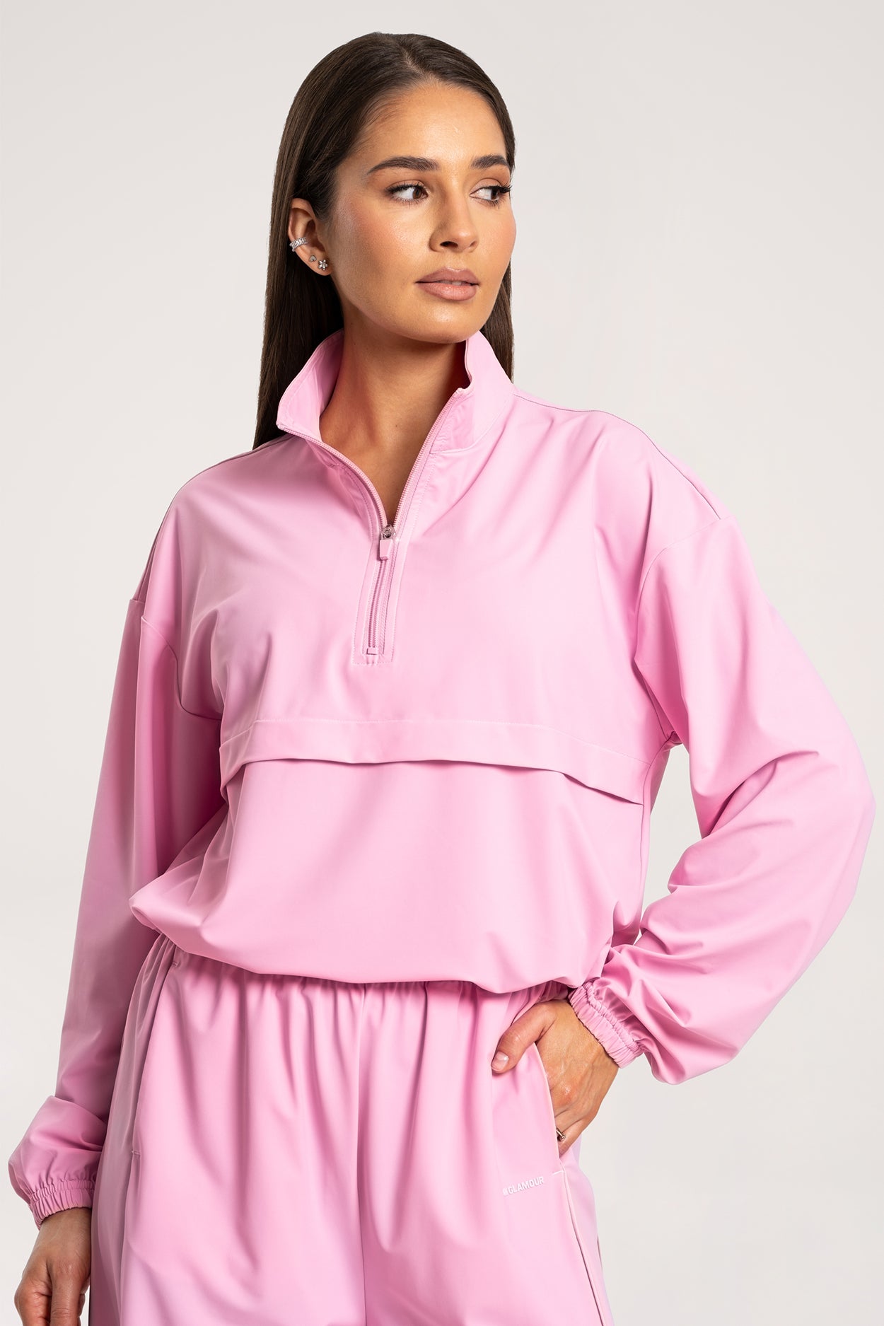 UN1FORM Slick-Sweatshirt light pink