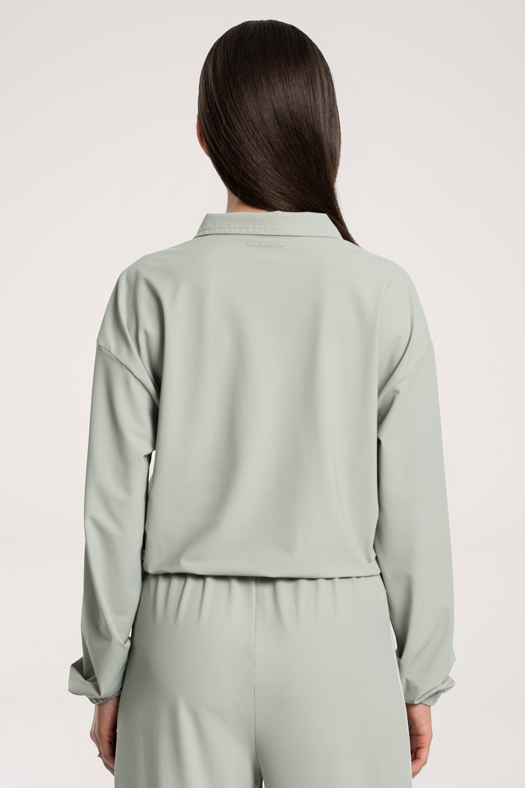 UN1FORM Slick-Sweatshirt olive grey