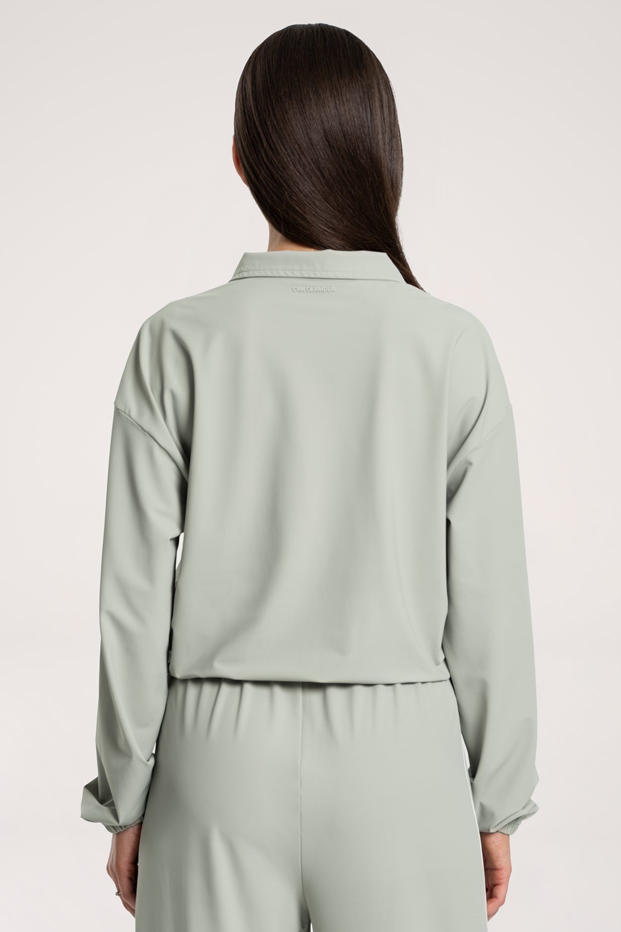 UN1FORM Slick-Sweatshirt olive grey