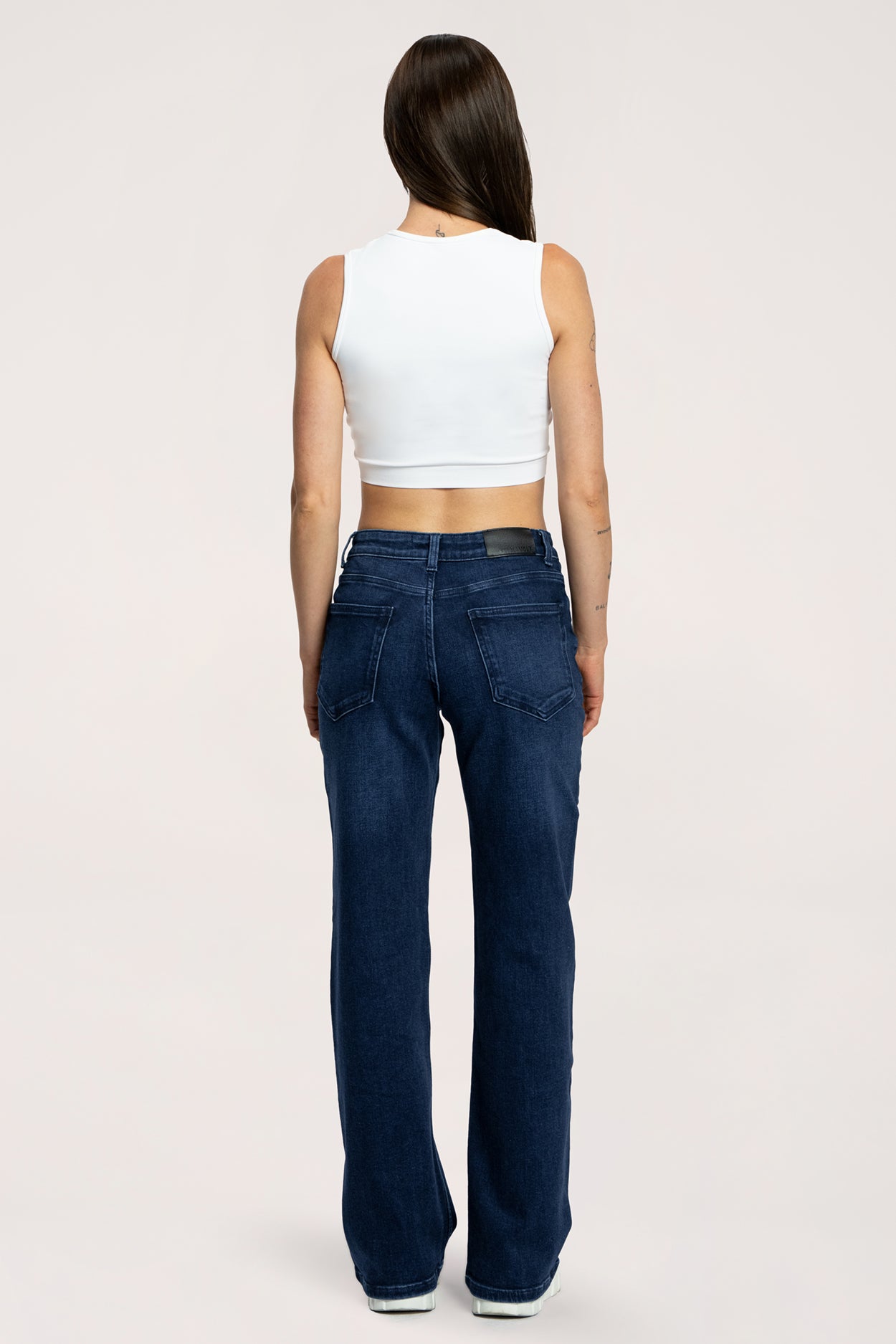 Hüftjeans Wide navy blue