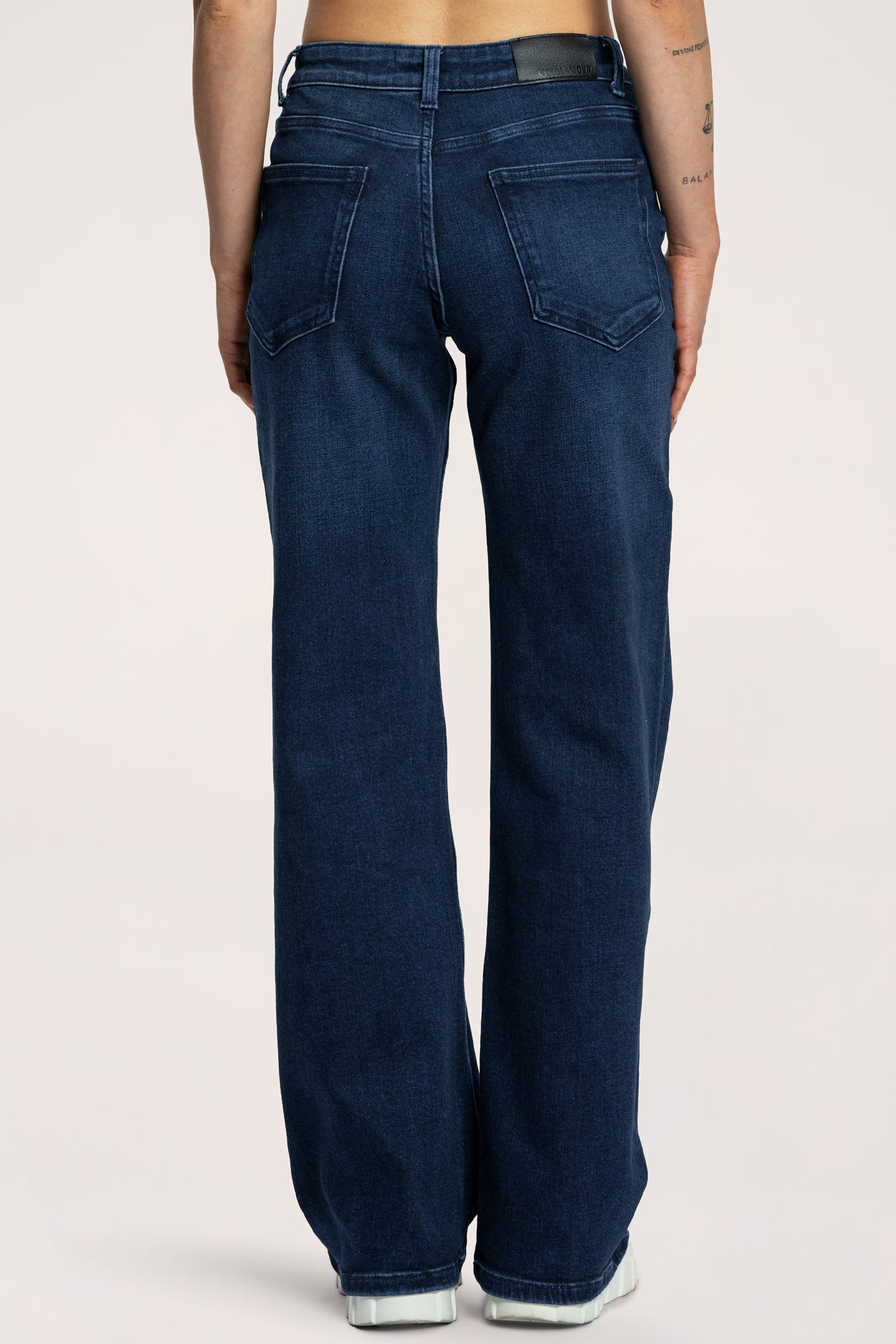Hüftjeans Wide navy blue