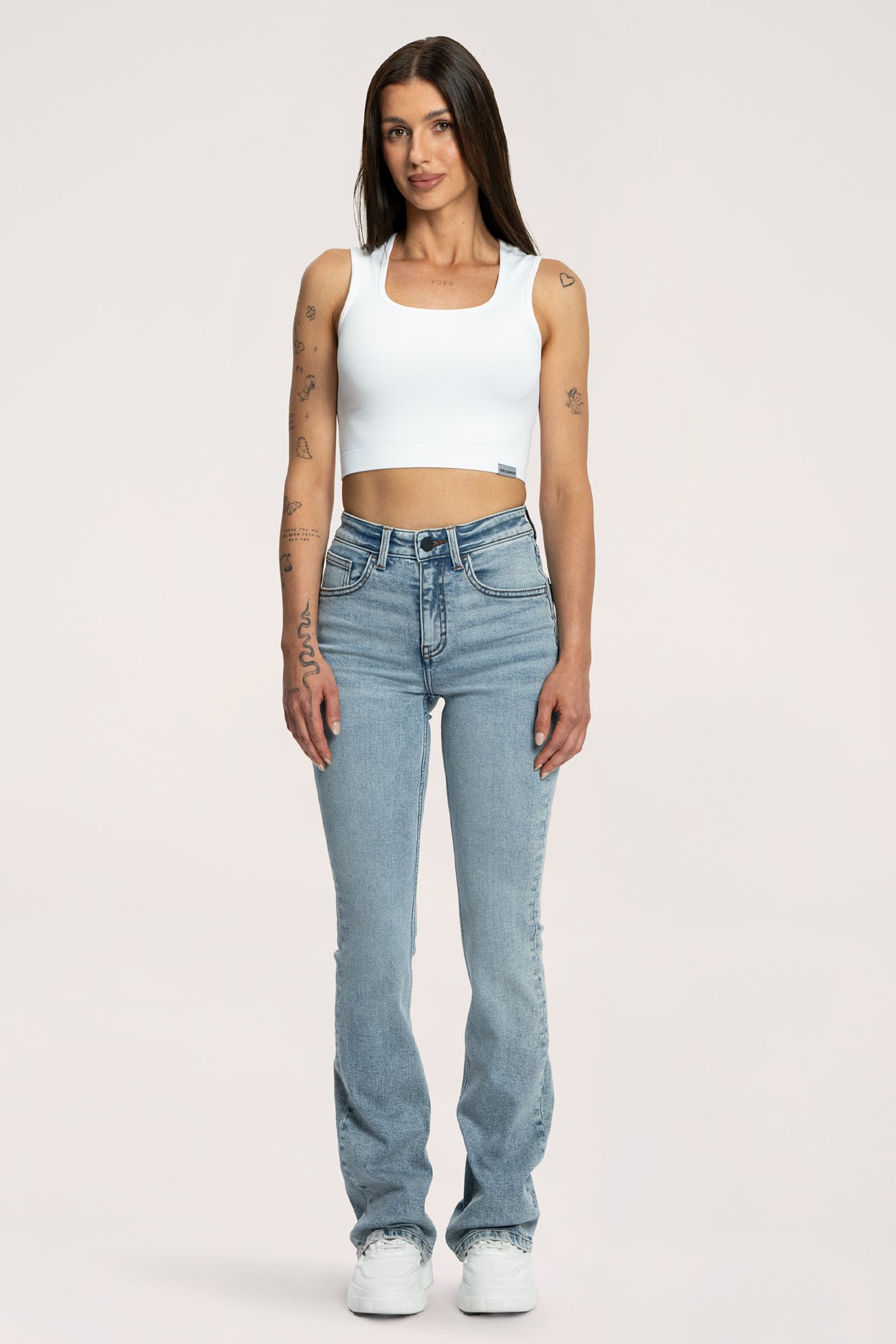Schlagjeans Push Up light blue