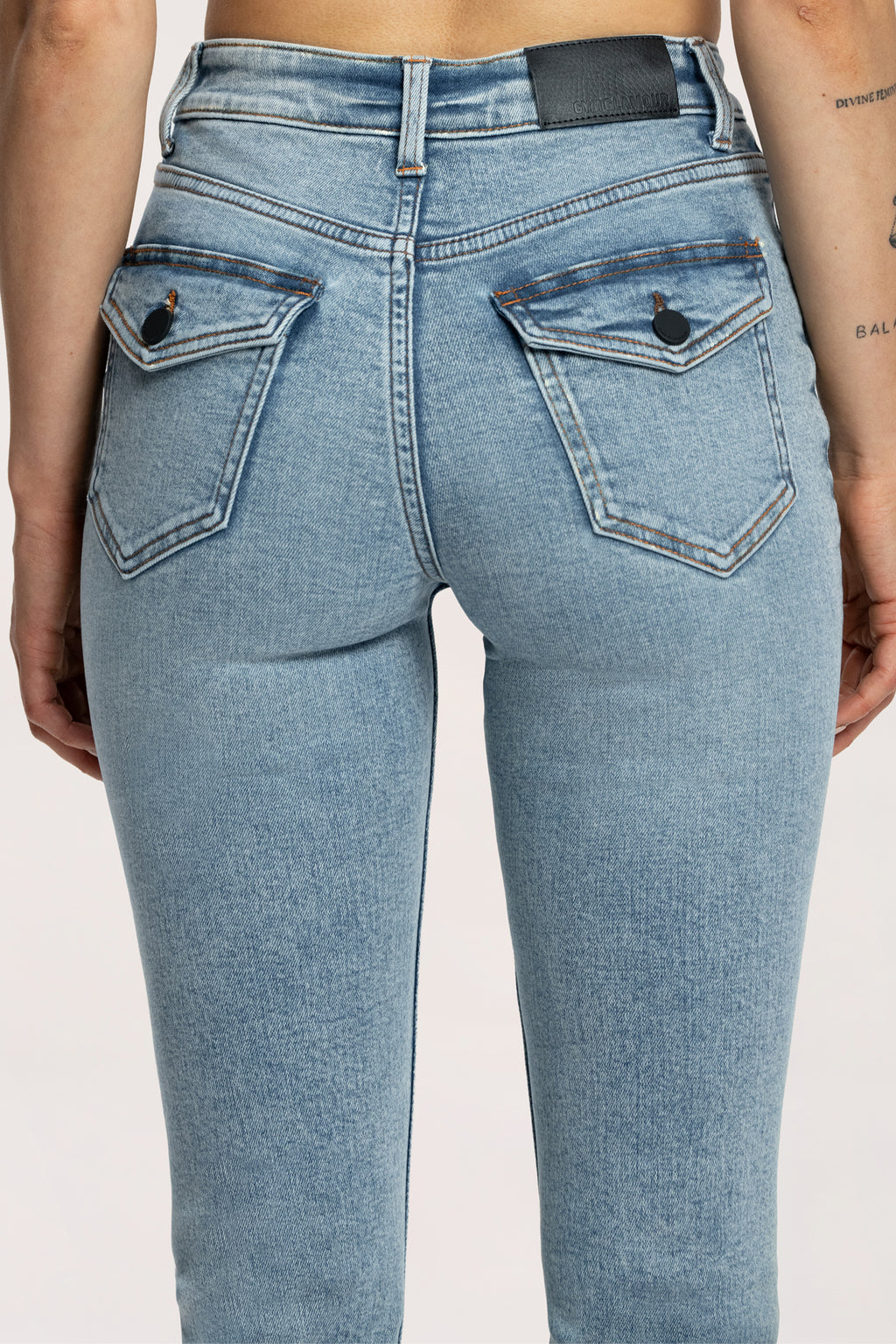 Schlagjeans Push Up light blue