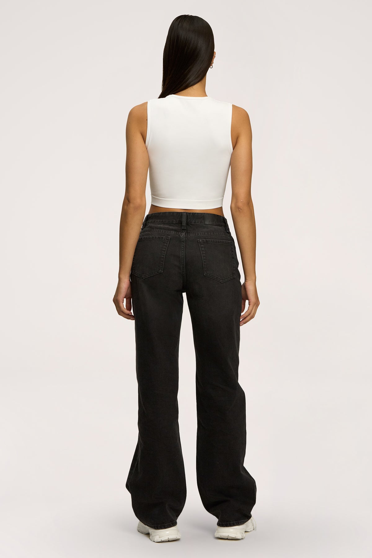 Jeans Wide Relaxed black