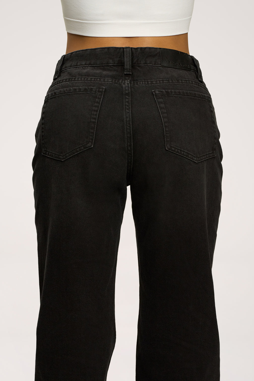 Jeans Wide Relaxed black