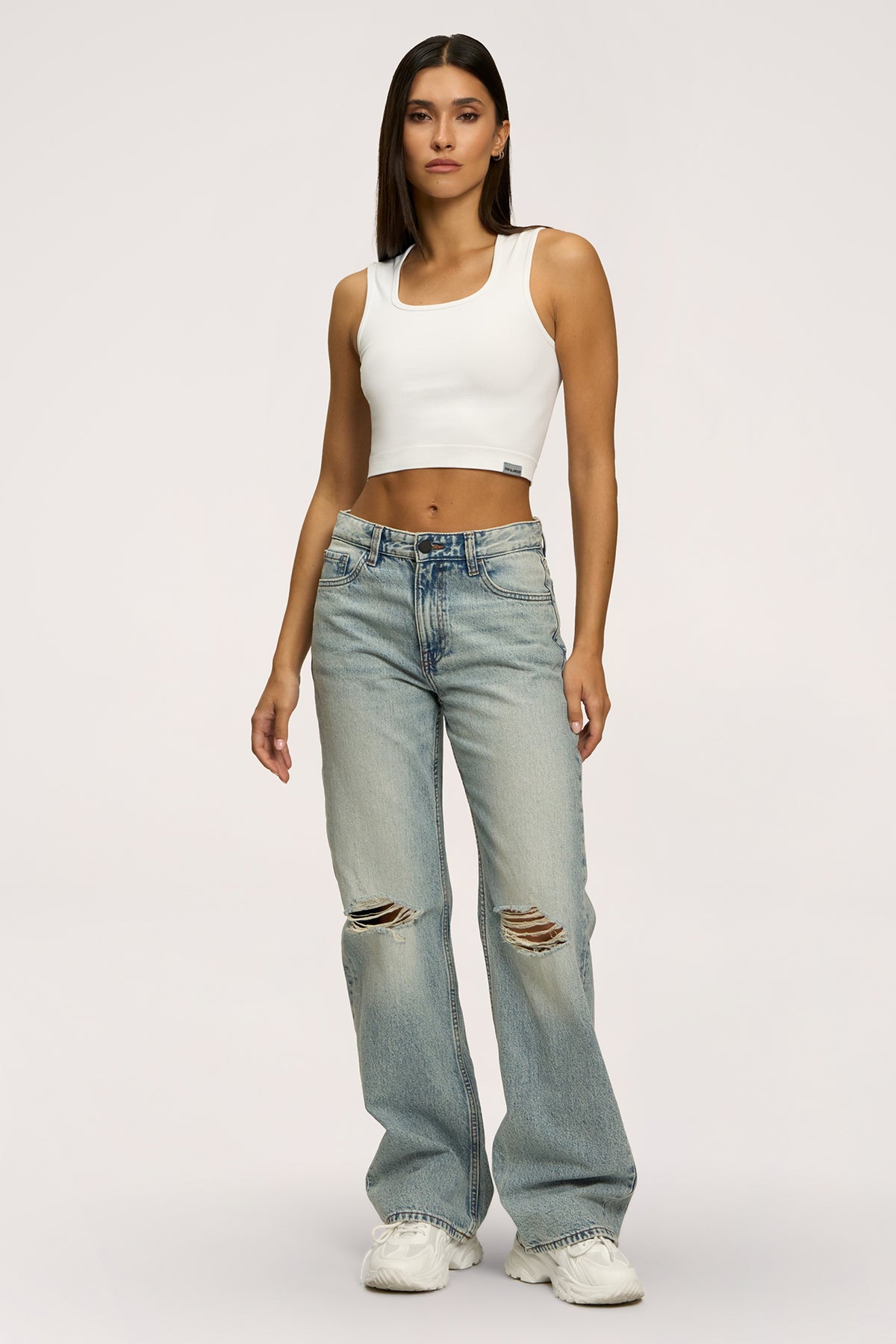 Jeans Wide Relaxed light blue
