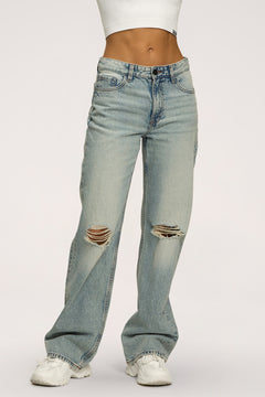 Jeans Wide Relaxed light blue