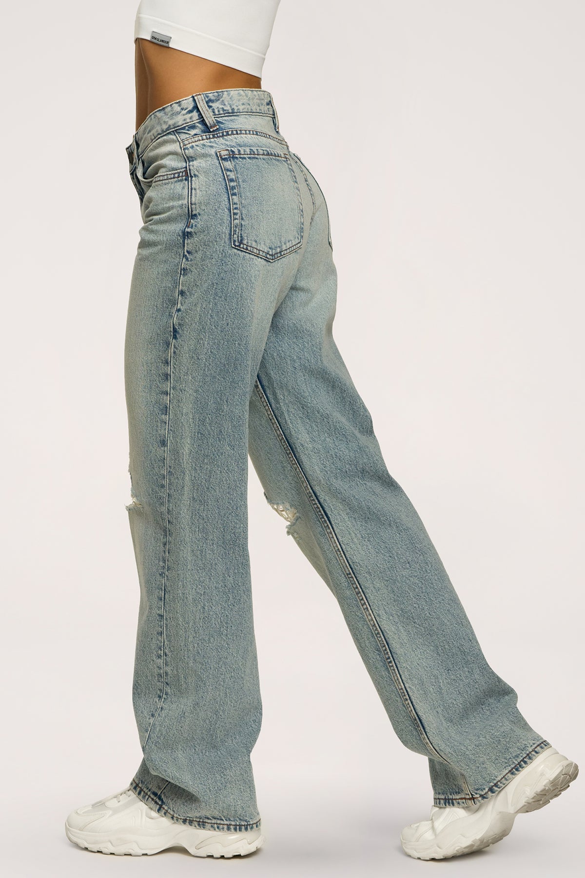 Jeans Wide Relaxed light blue