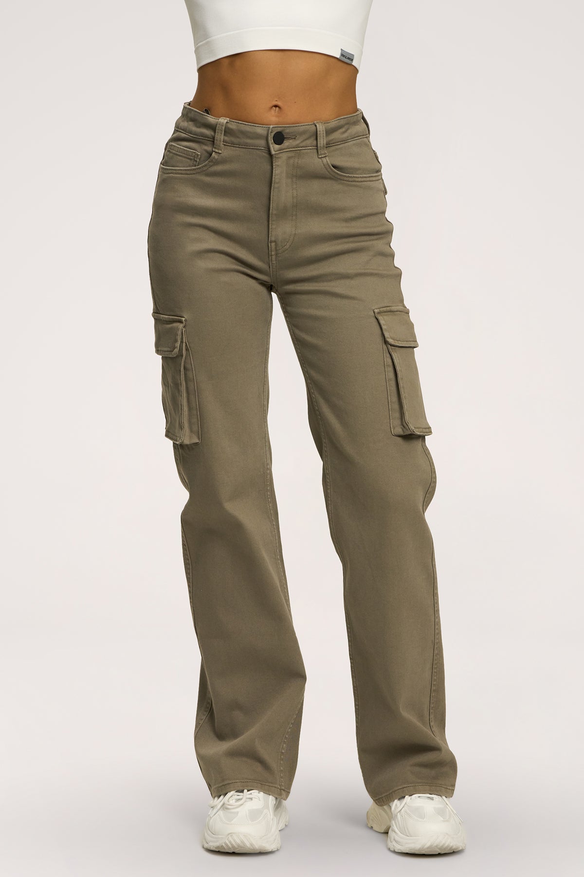 Jeans Cargo green olive