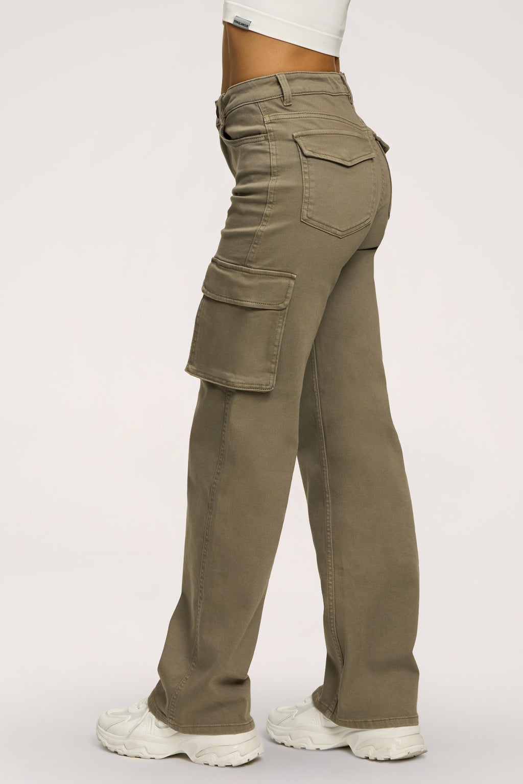 Jeans Cargo green olive