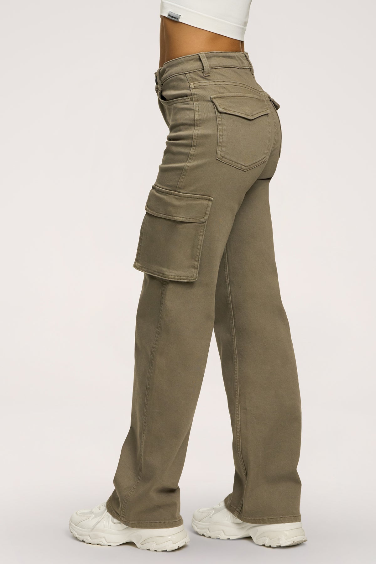 Jeans Cargo green olive