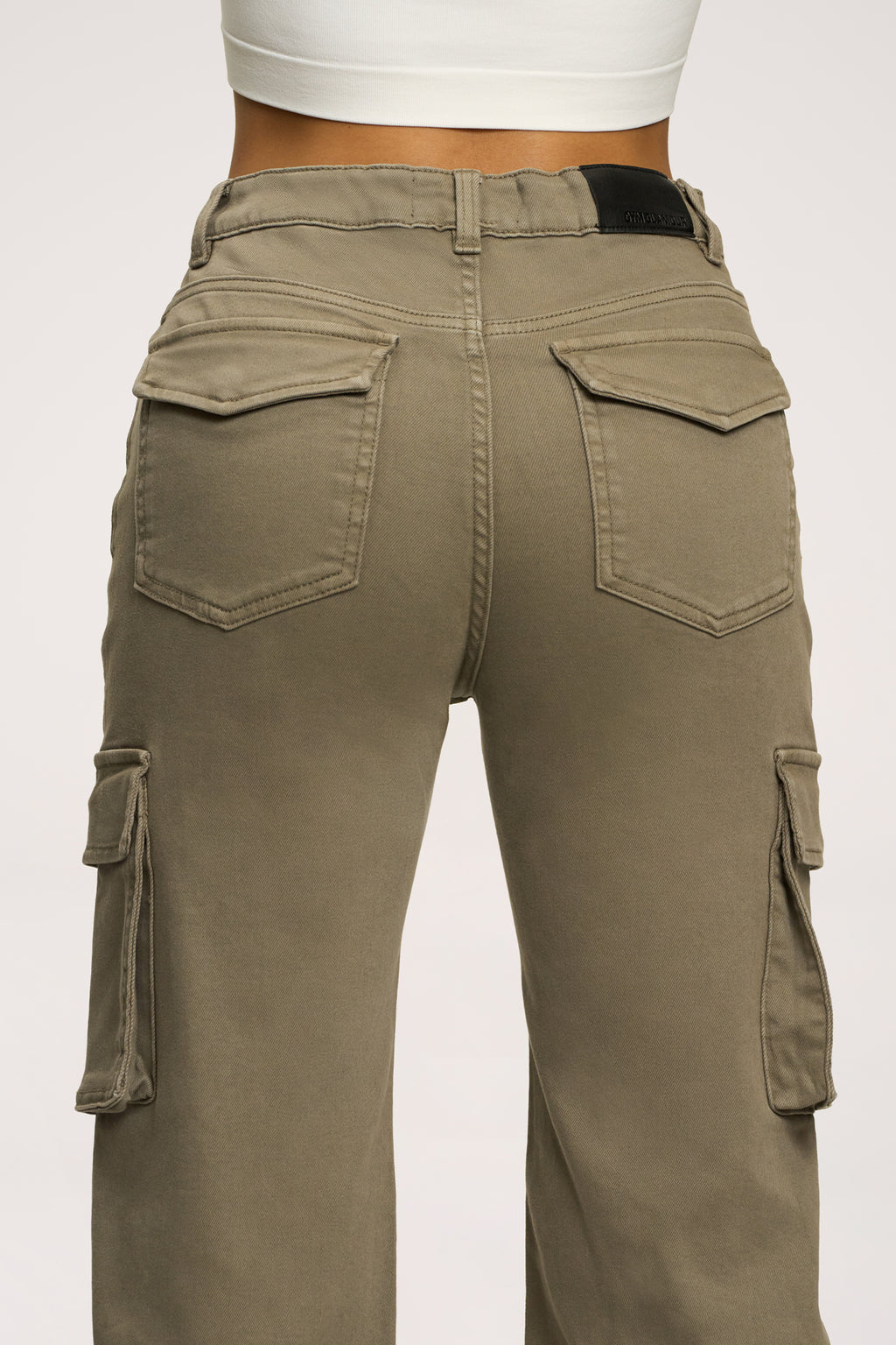 Jeans Cargo green olive
