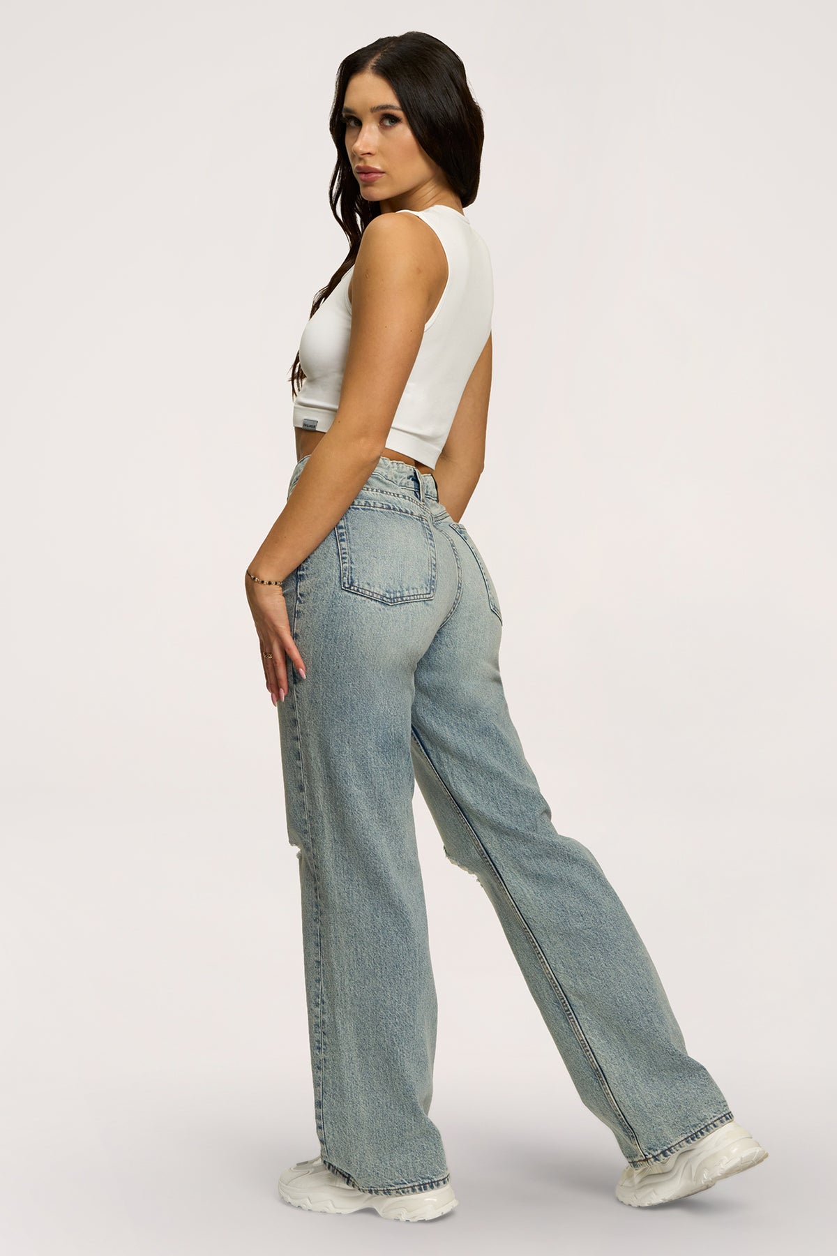 Jeans Wide Relaxed light blue