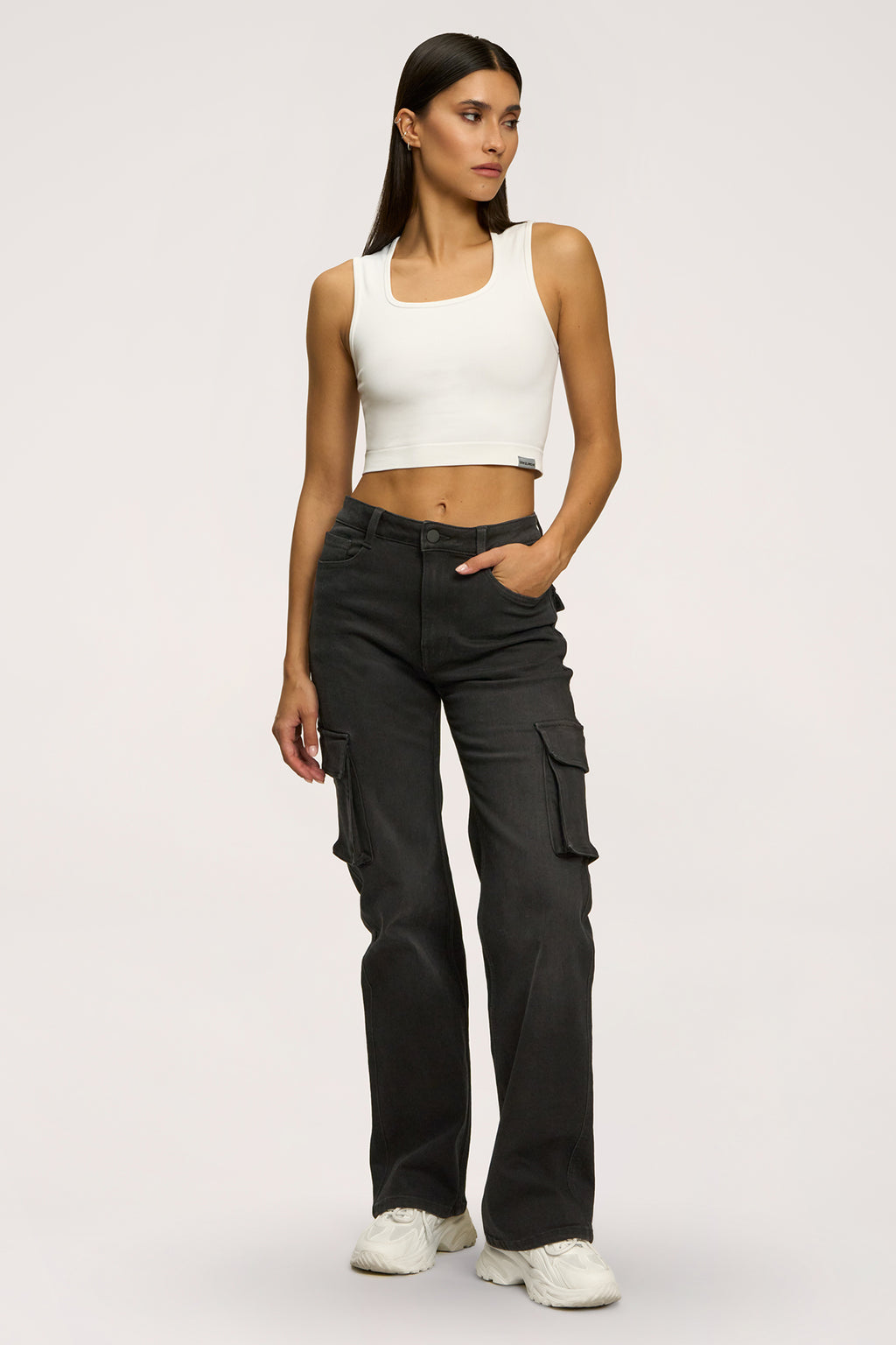 Jeans Cargo black