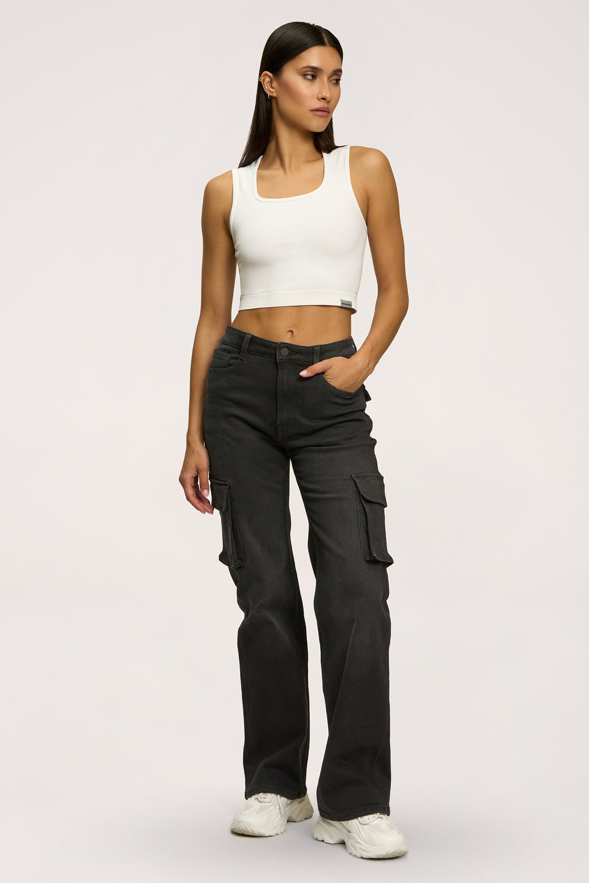 Jeans Cargo black