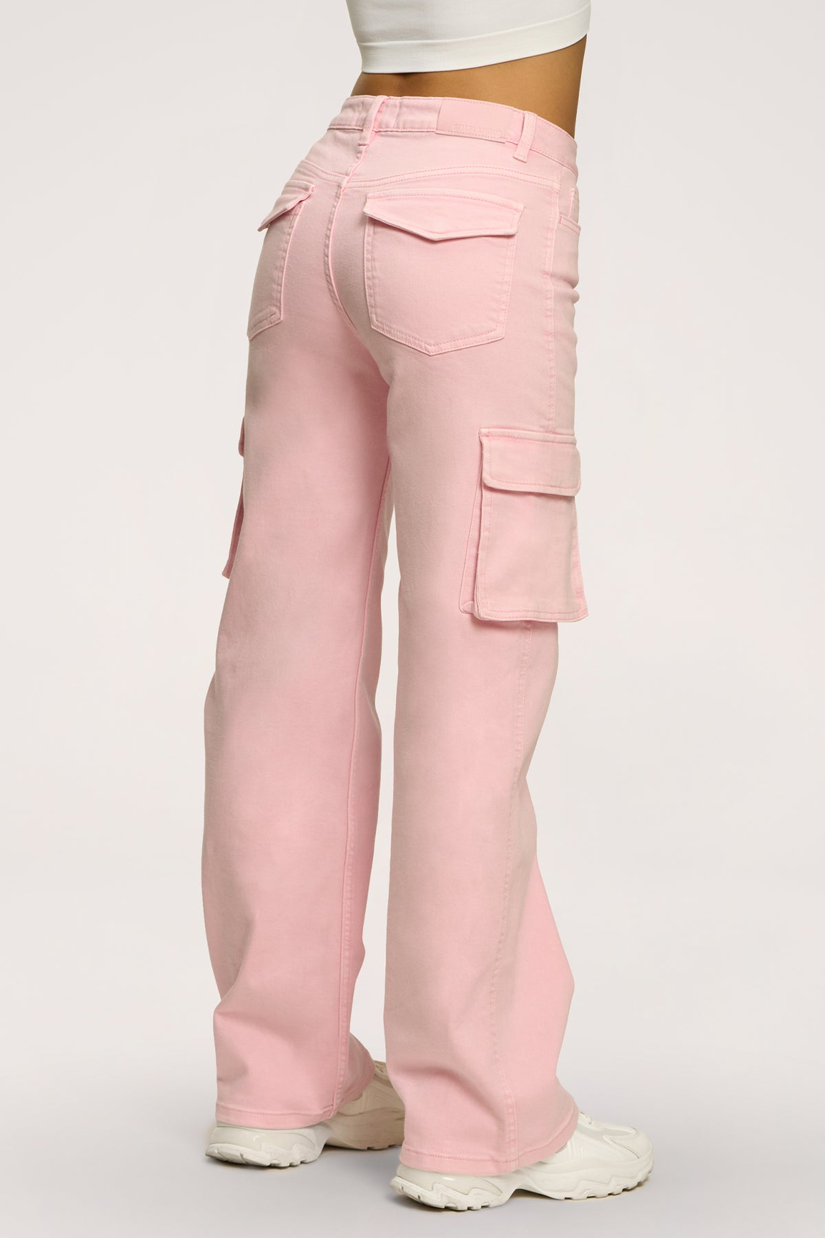 Jeans Cargo light pink