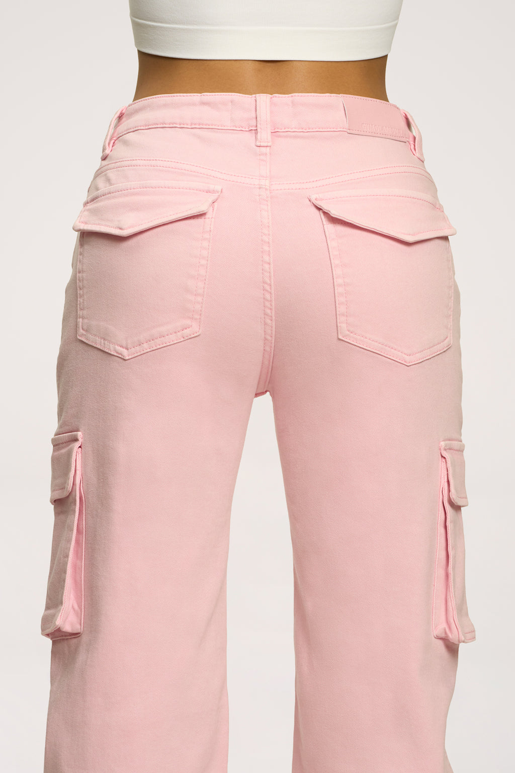 Jeans Cargo light pink