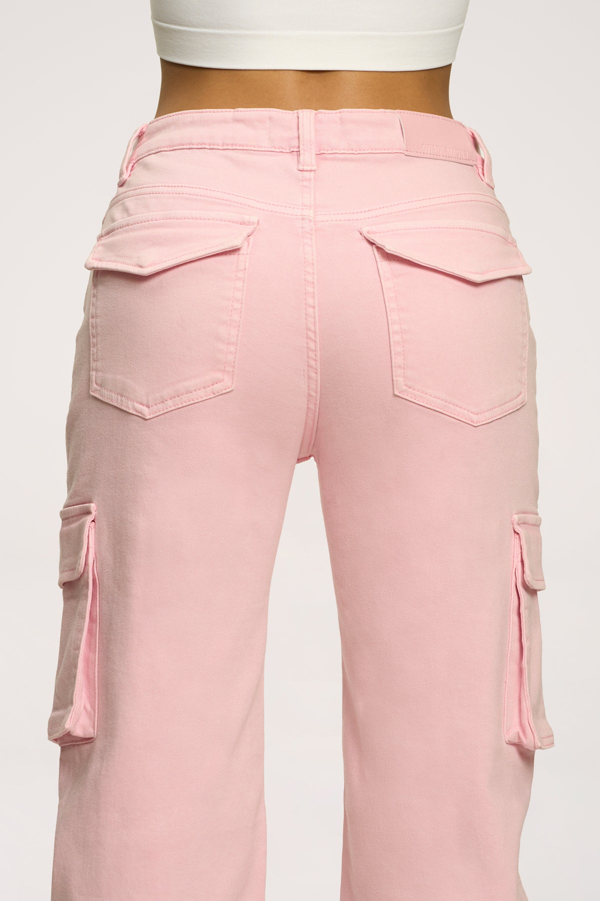 Jeans Cargo light pink