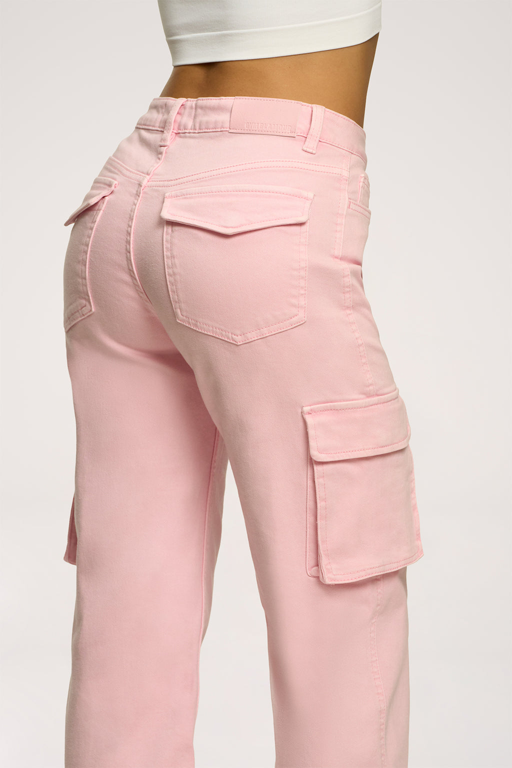 Jeans Cargo light pink