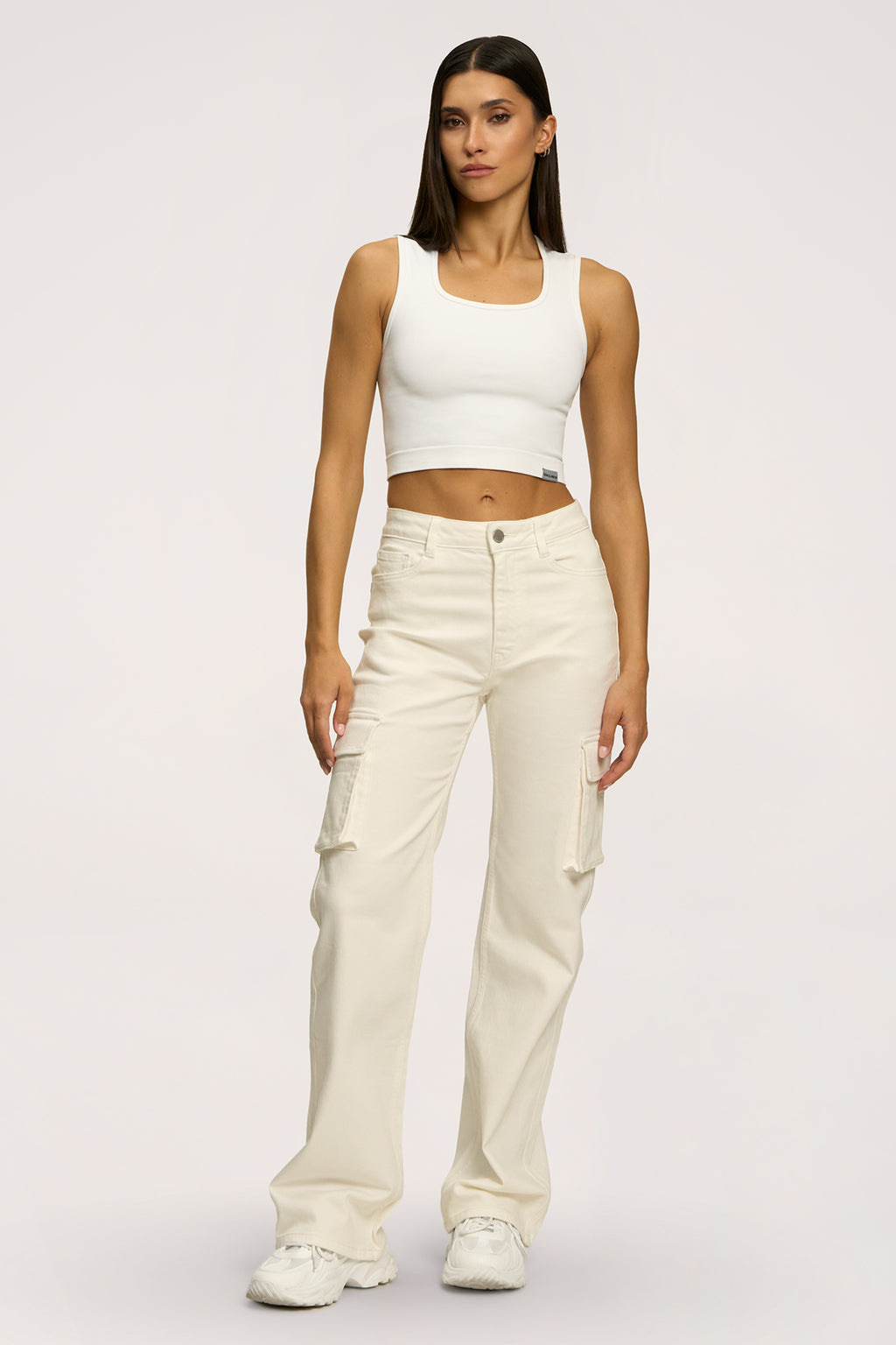 Jeans Cargo off white