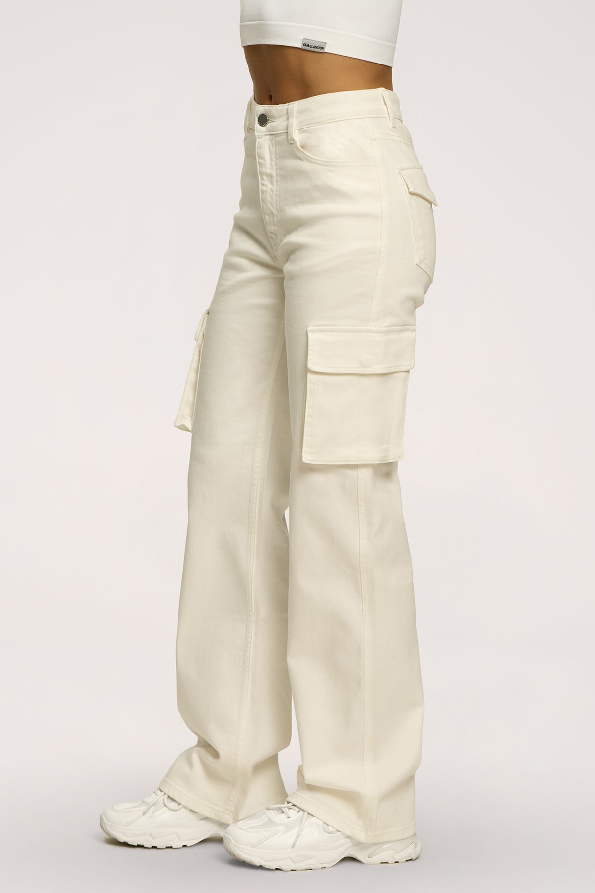Jeans Cargo off white