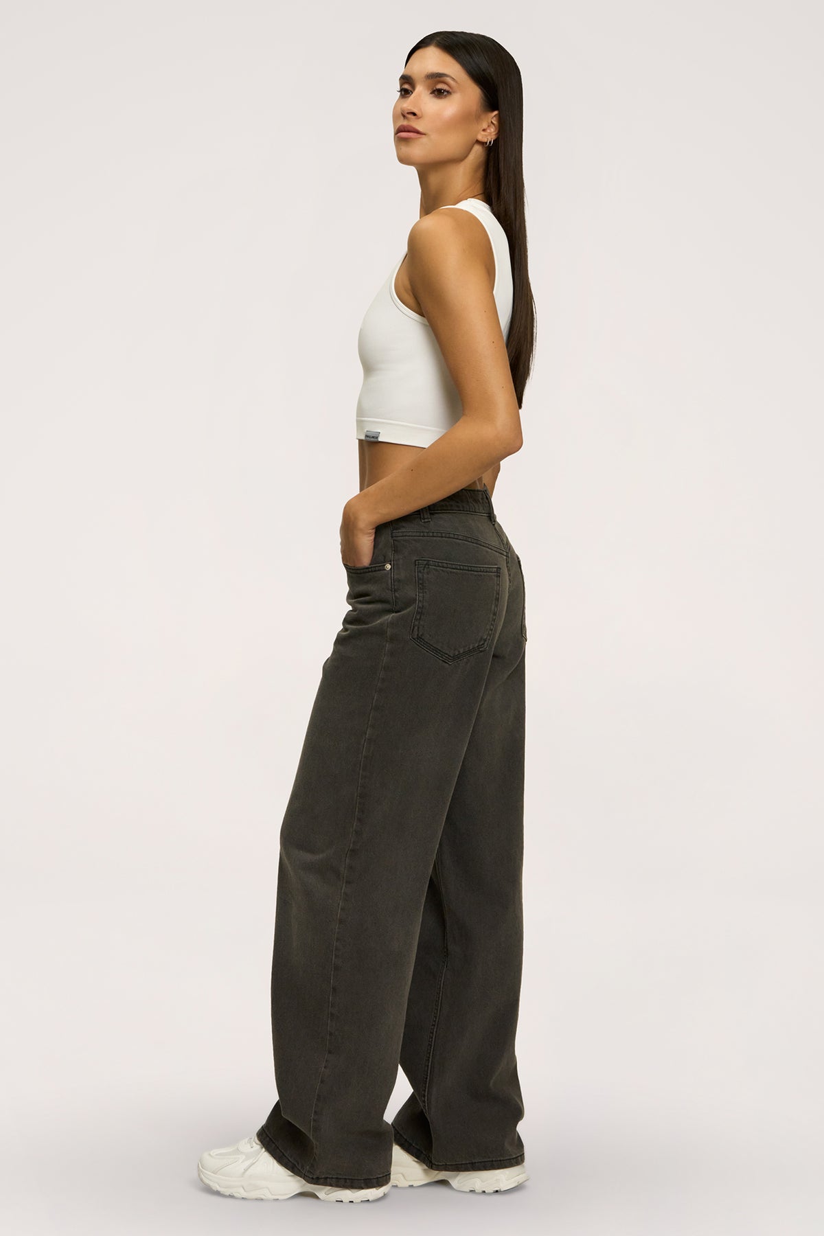 Jeans Boyfriend grey