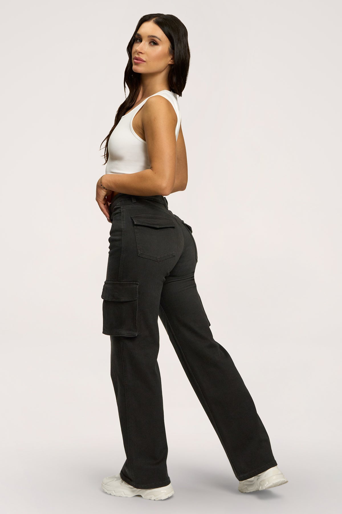 Jeans Cargo black