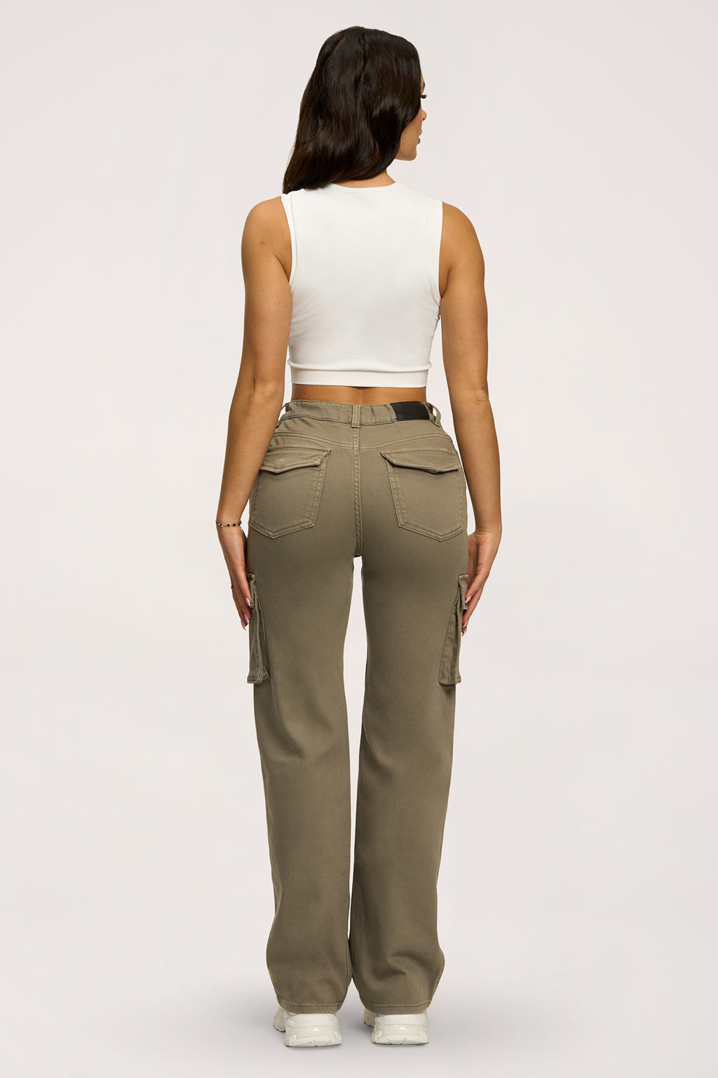 Jeans Cargo green olive