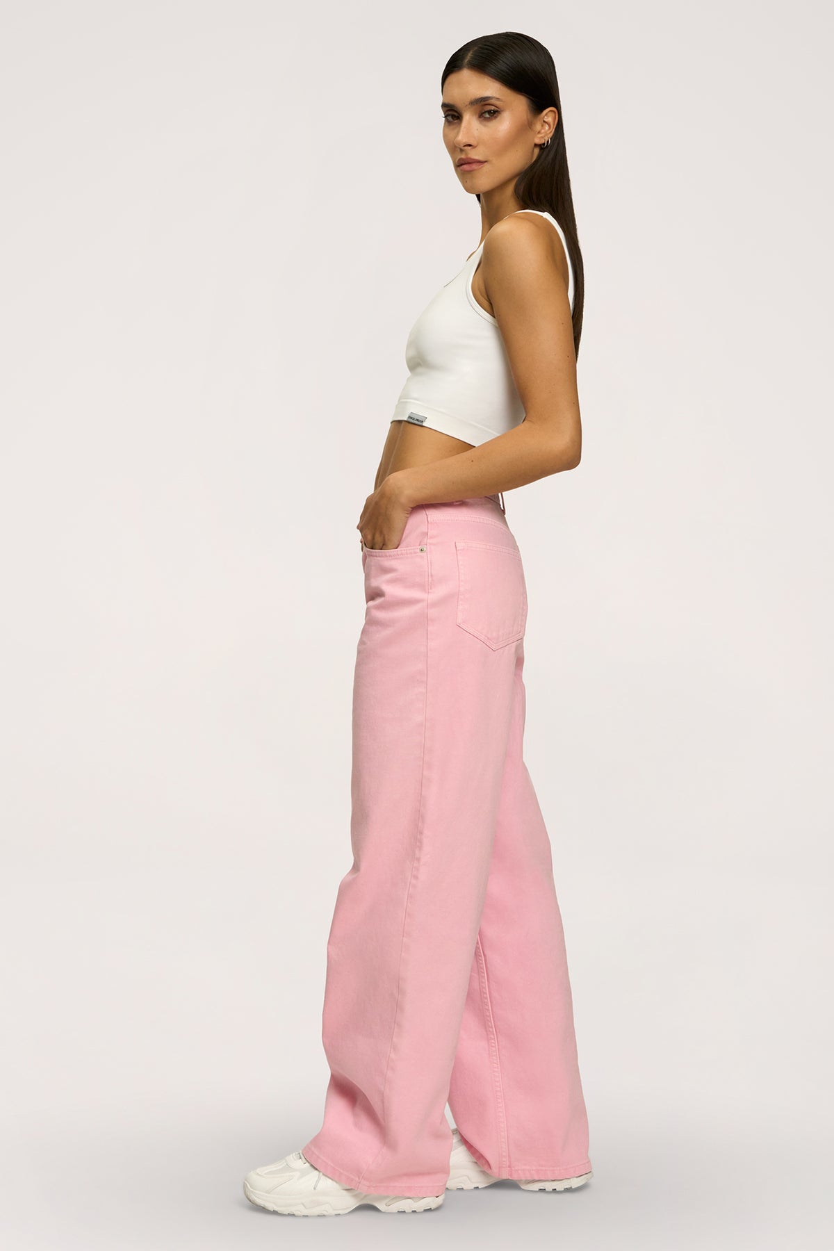 Jeans Boyfriend pink
