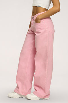 Jeans Boyfriend pink