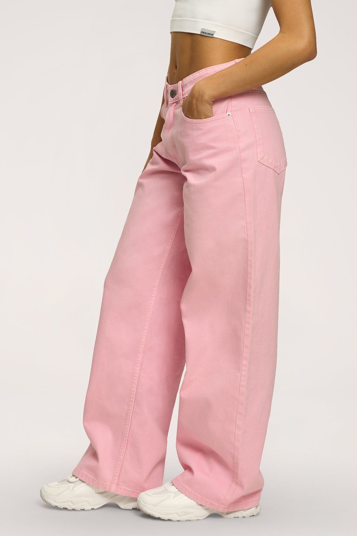 Jeans Boyfriend pink