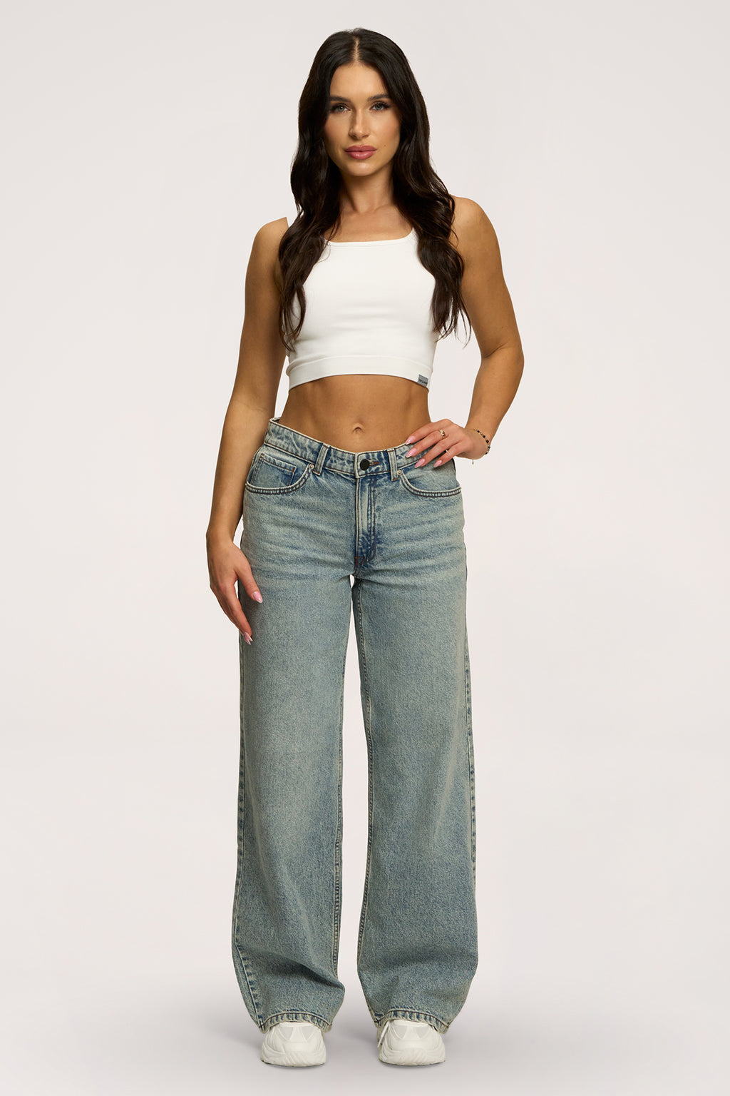 Jeans Boyfriend light blue