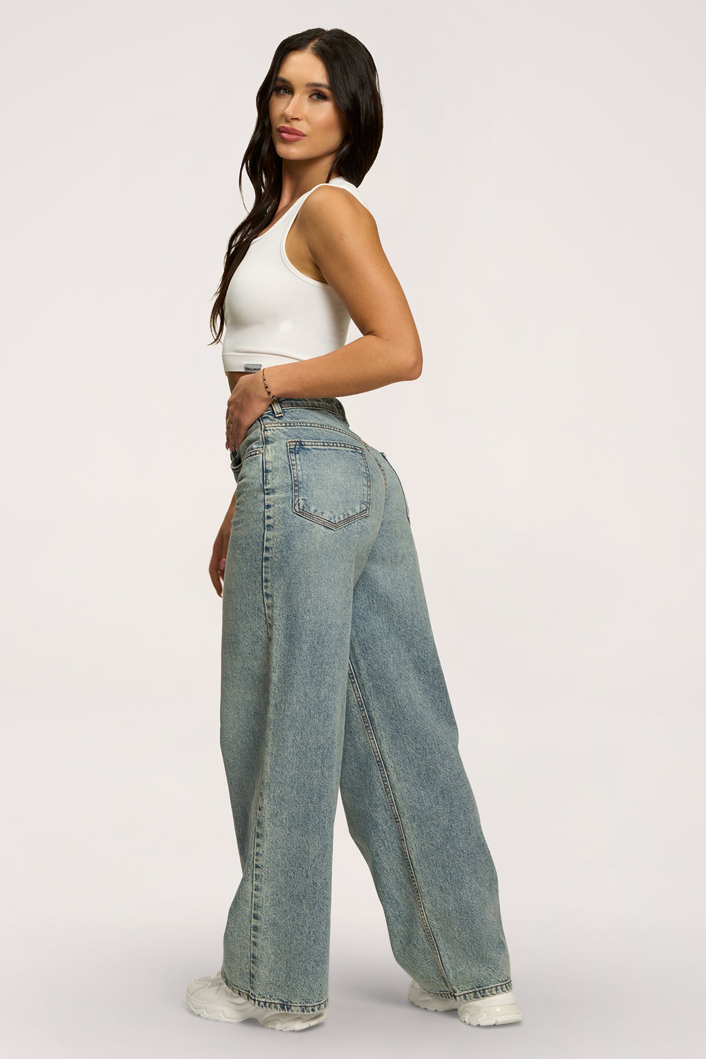 Jeans Boyfriend light blue