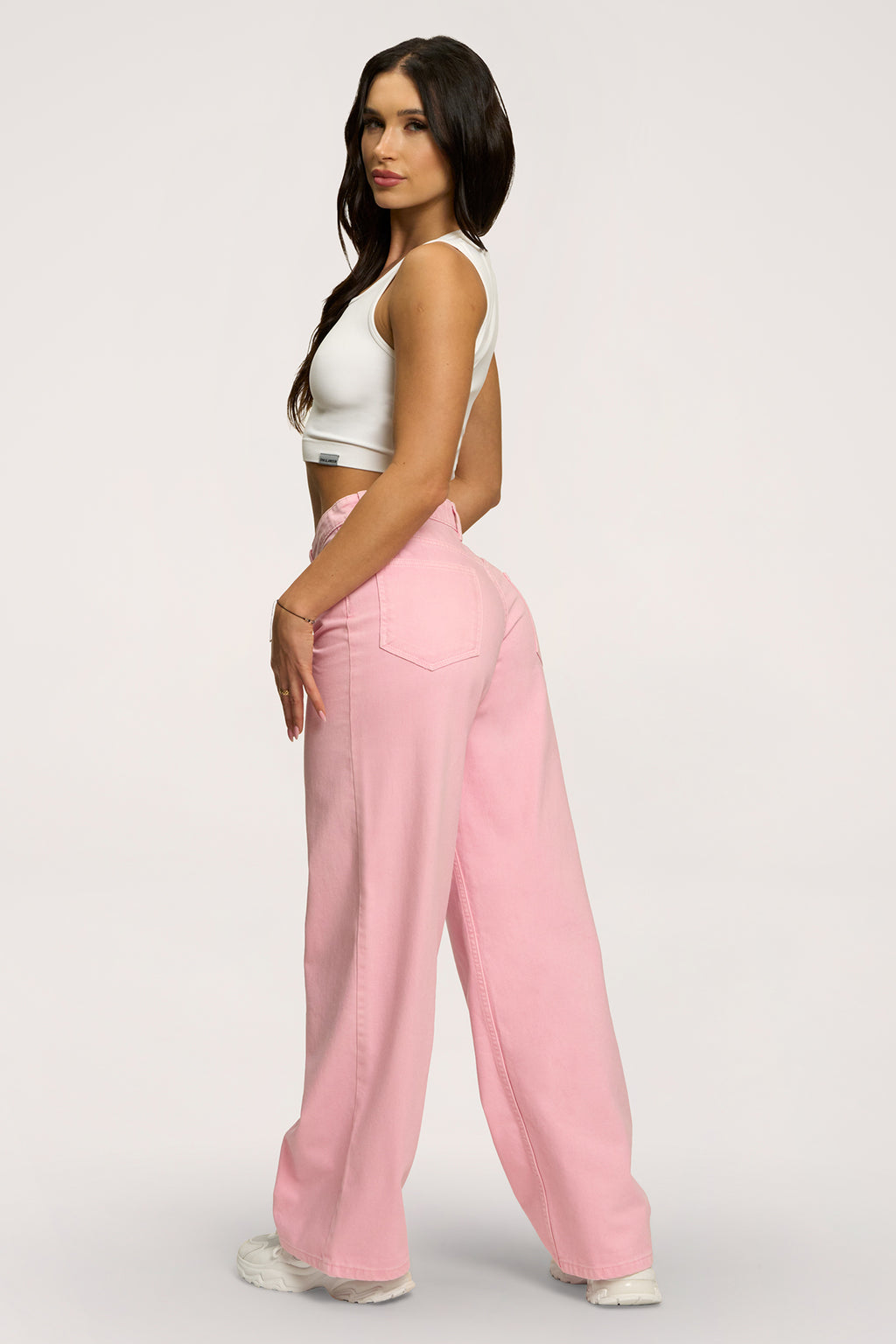 Jeans Boyfriend pink