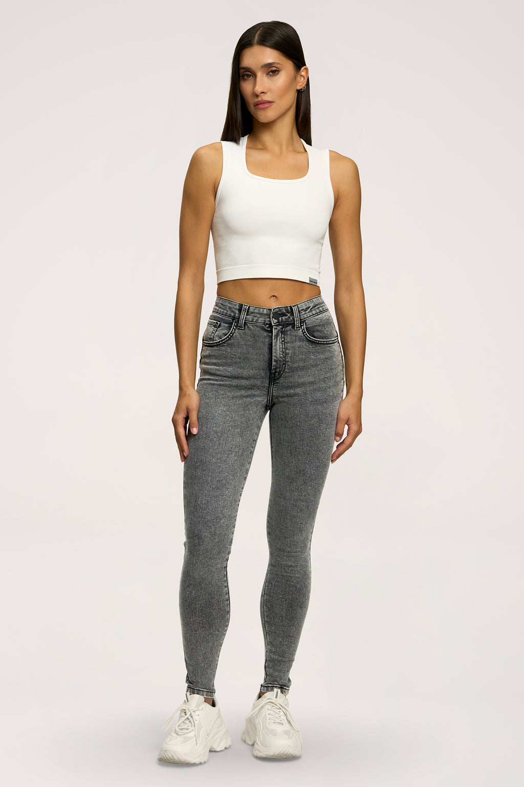 Jeans Skinny Perfect Slim light grey