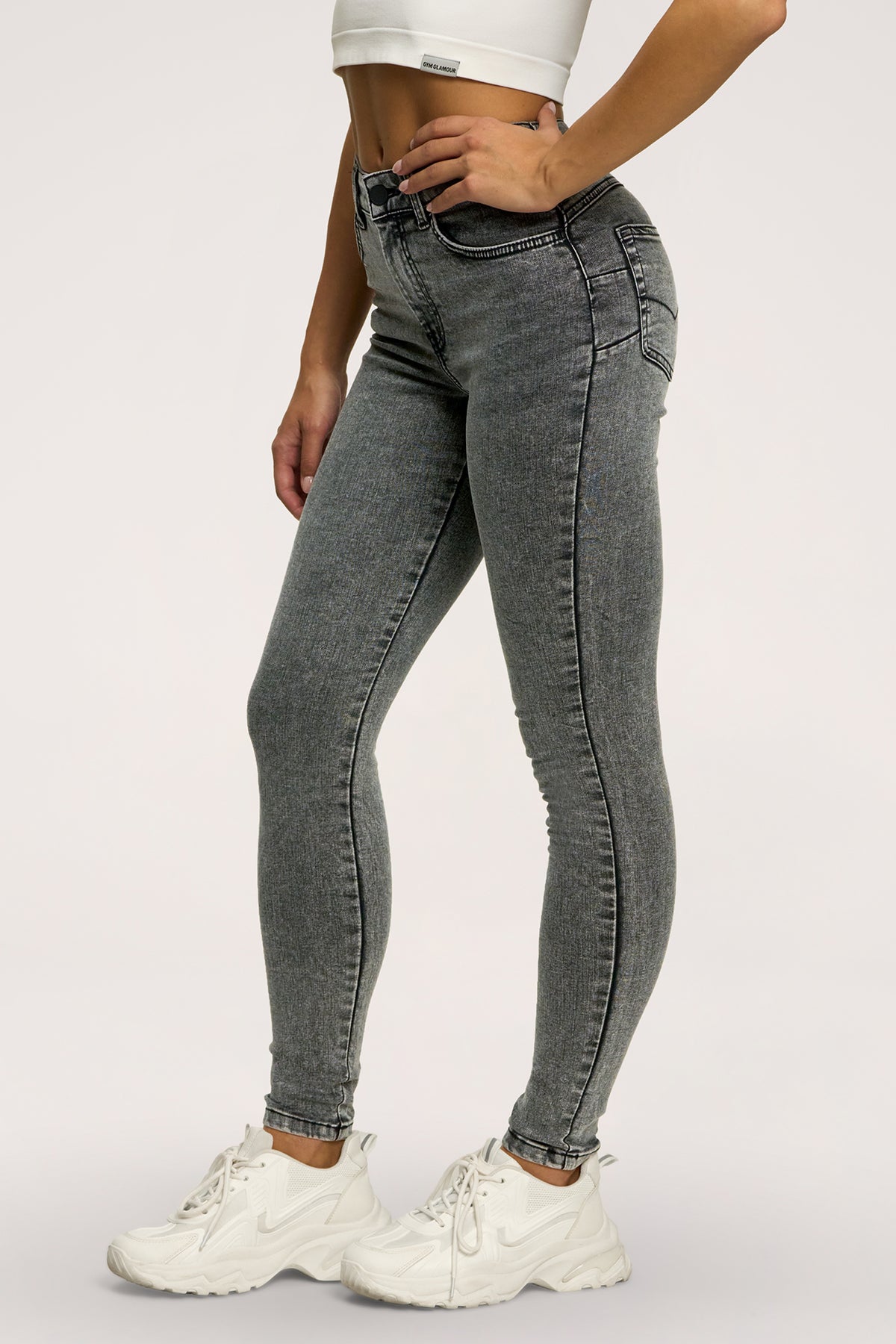 Jeans Skinny Perfect Slim light grey