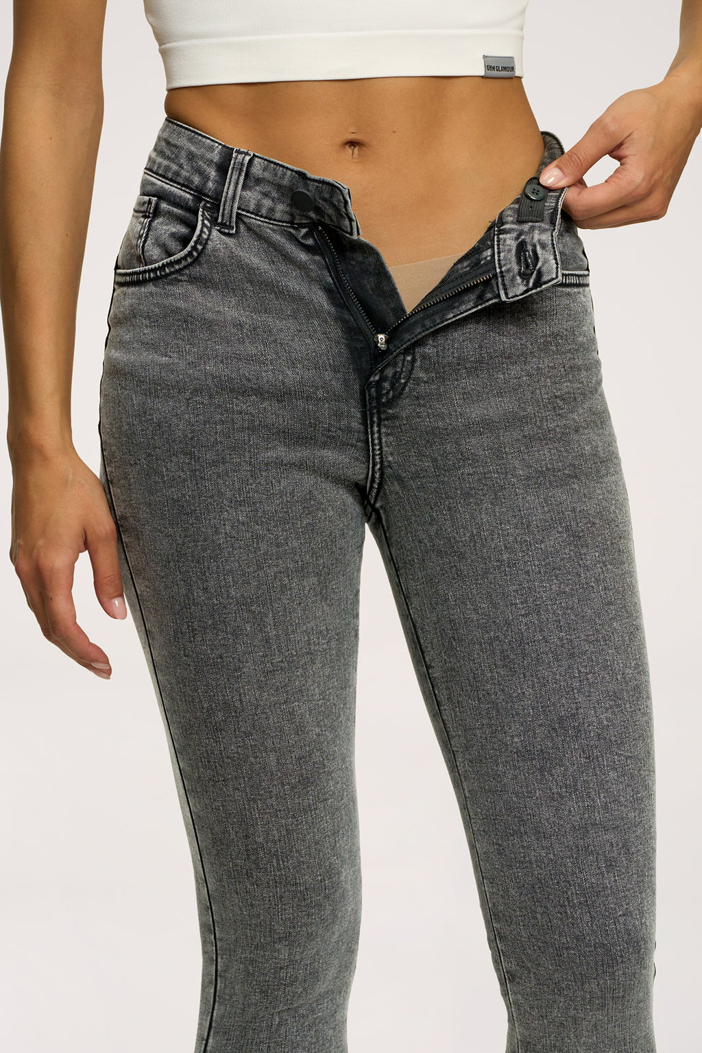 Jeans Skinny Perfect Slim light grey