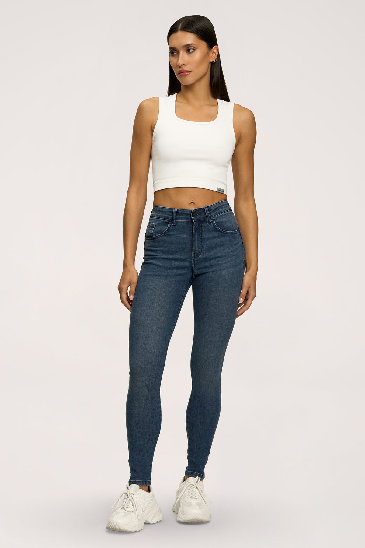 Jeans Skinny Perfect Slim navy blue