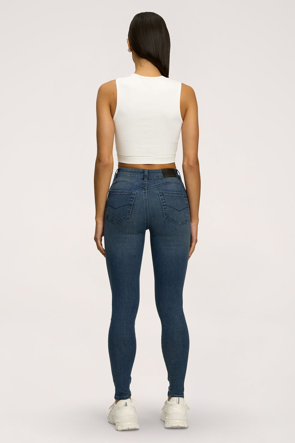 Jeans Skinny Perfect Slim navy blue