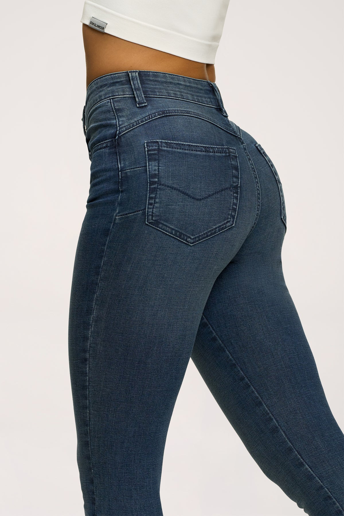 Jeans Skinny Perfect Slim navy blue