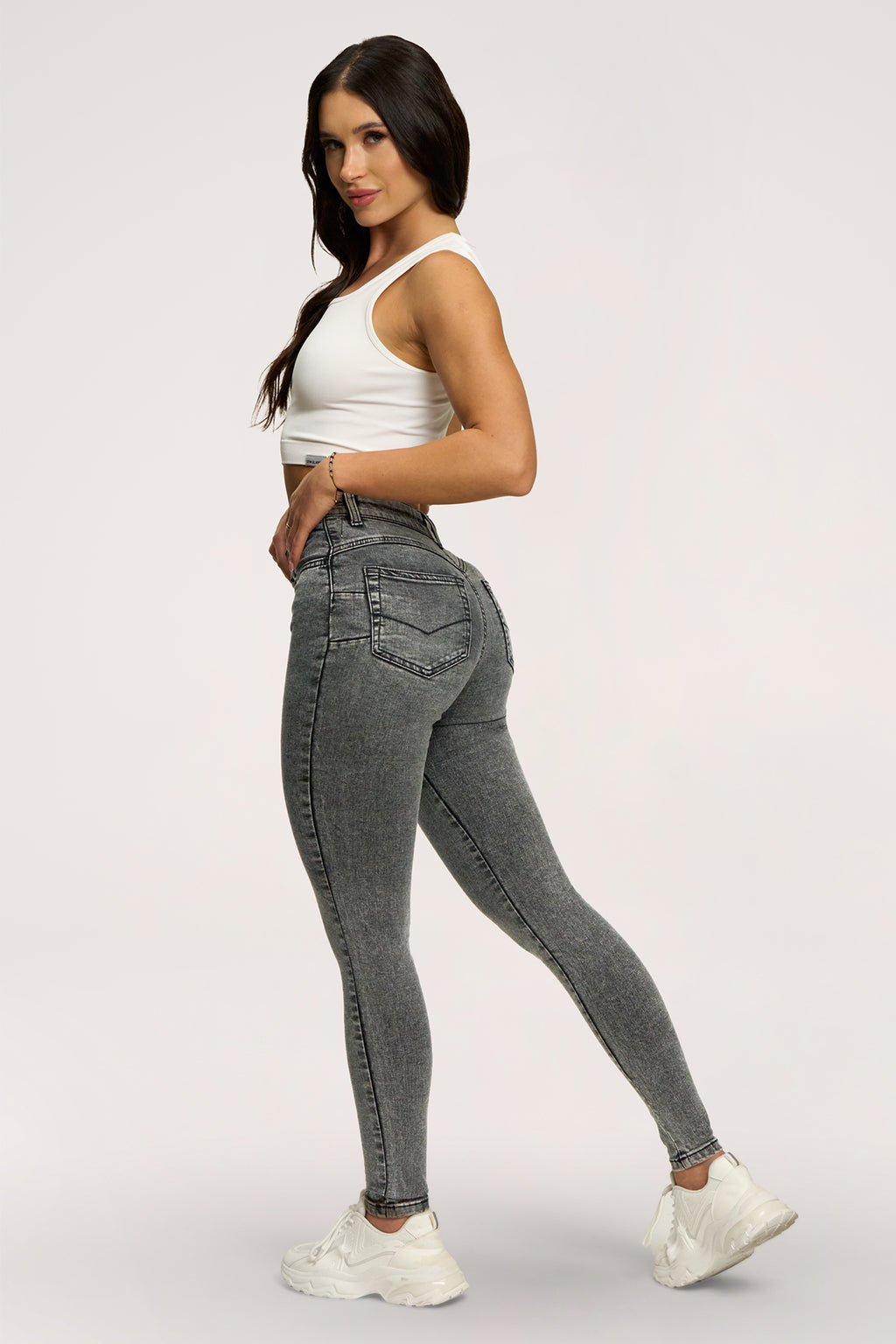 Jeans Skinny Perfect Slim light grey