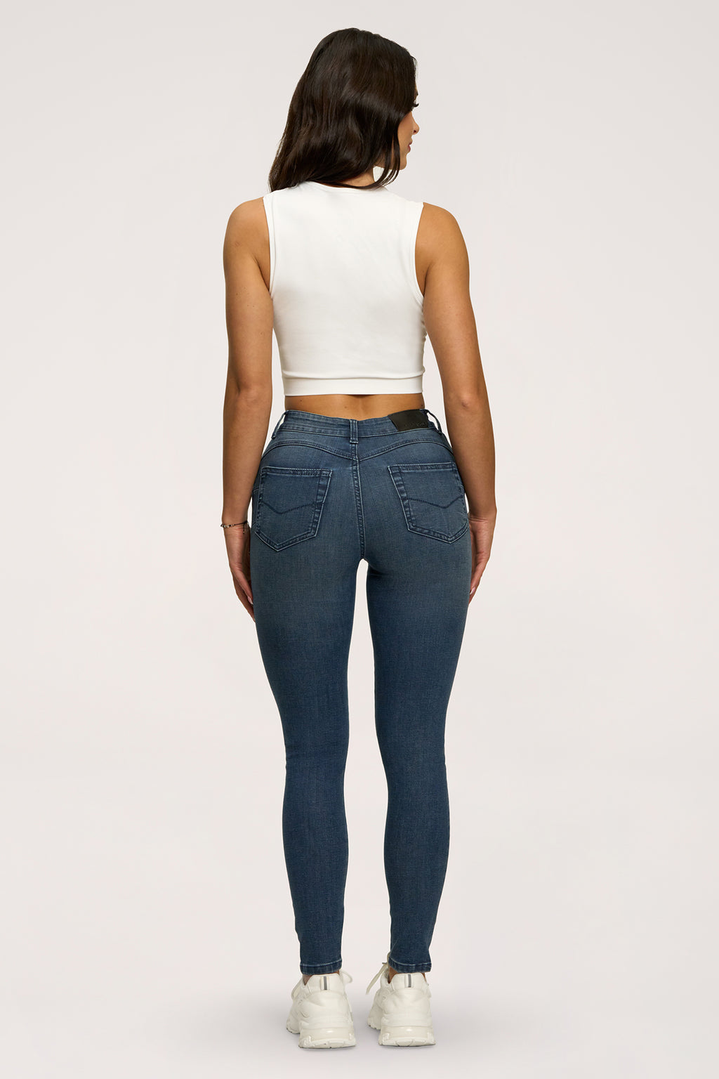 Jeans Skinny Perfect Slim navy blue