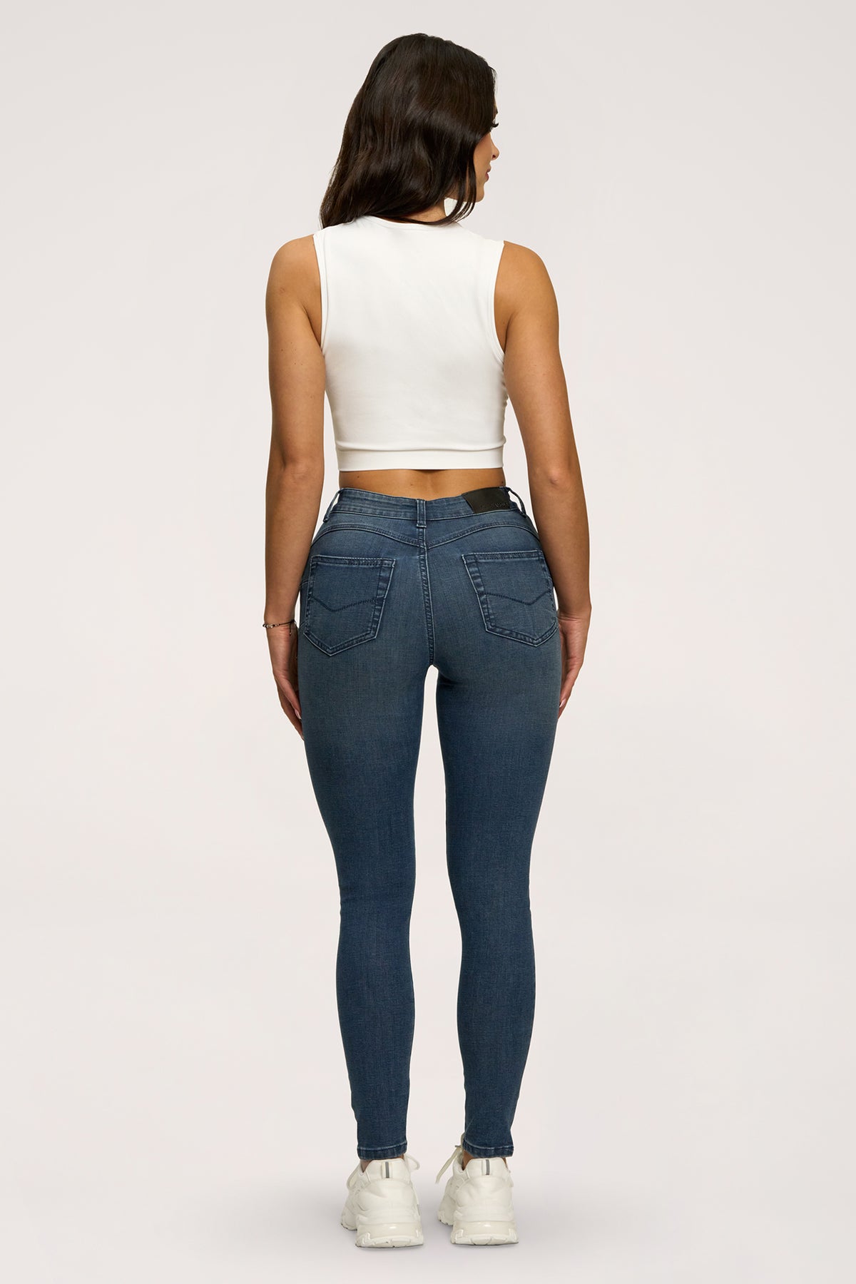 Jeans Skinny Perfect Slim navy blue