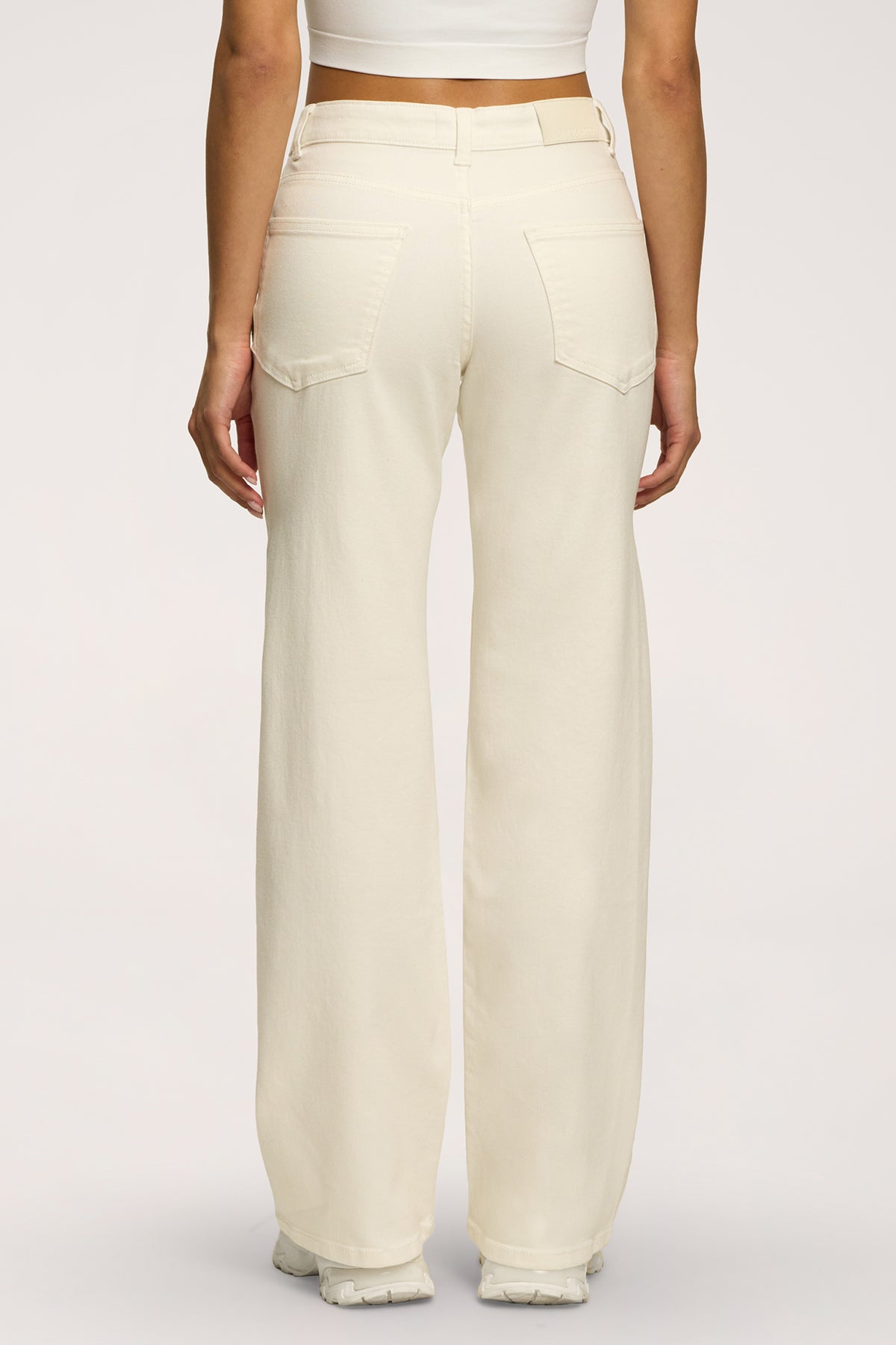 Hüftjeans Wide off white