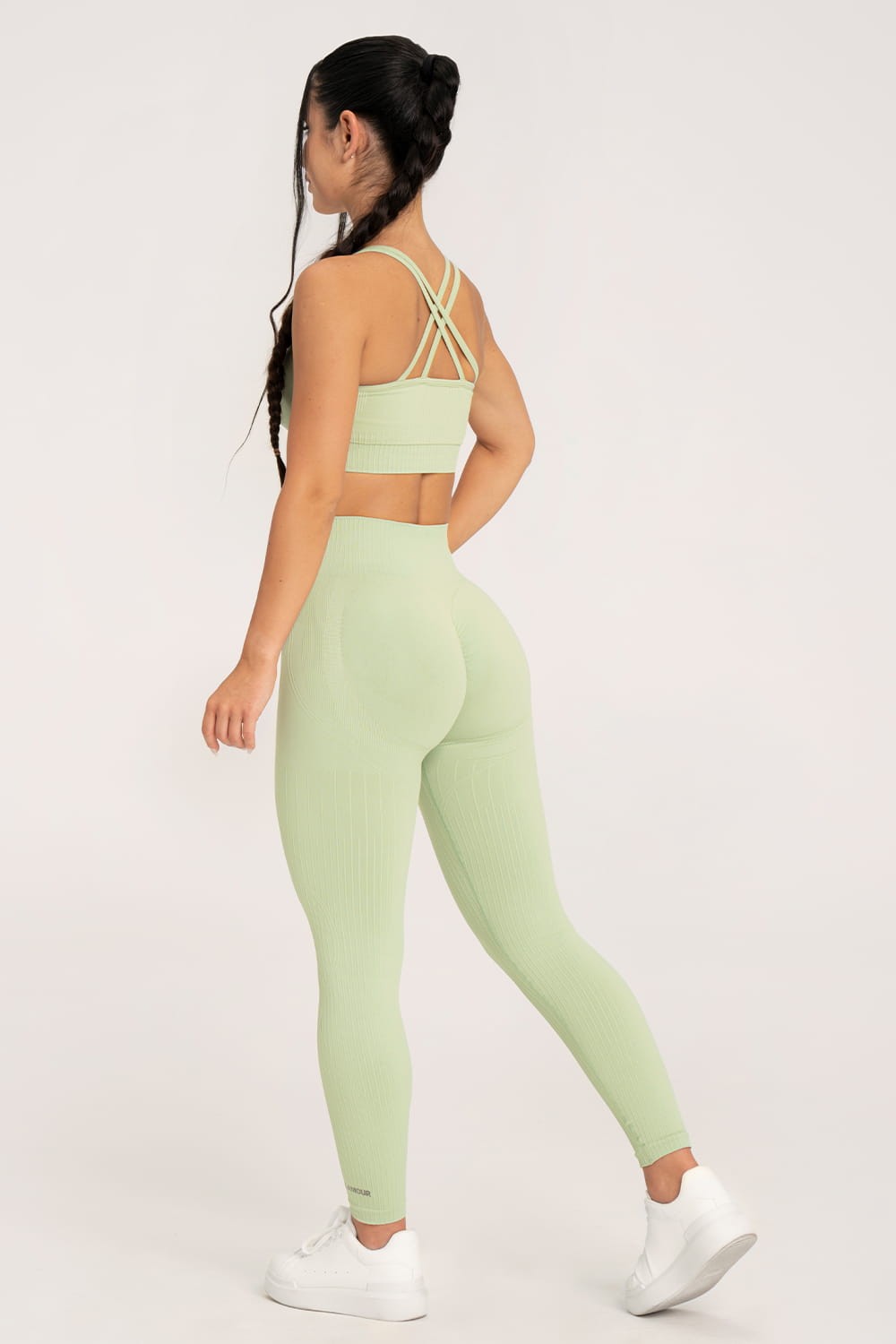 Leginsy push up 2.0 pistachio