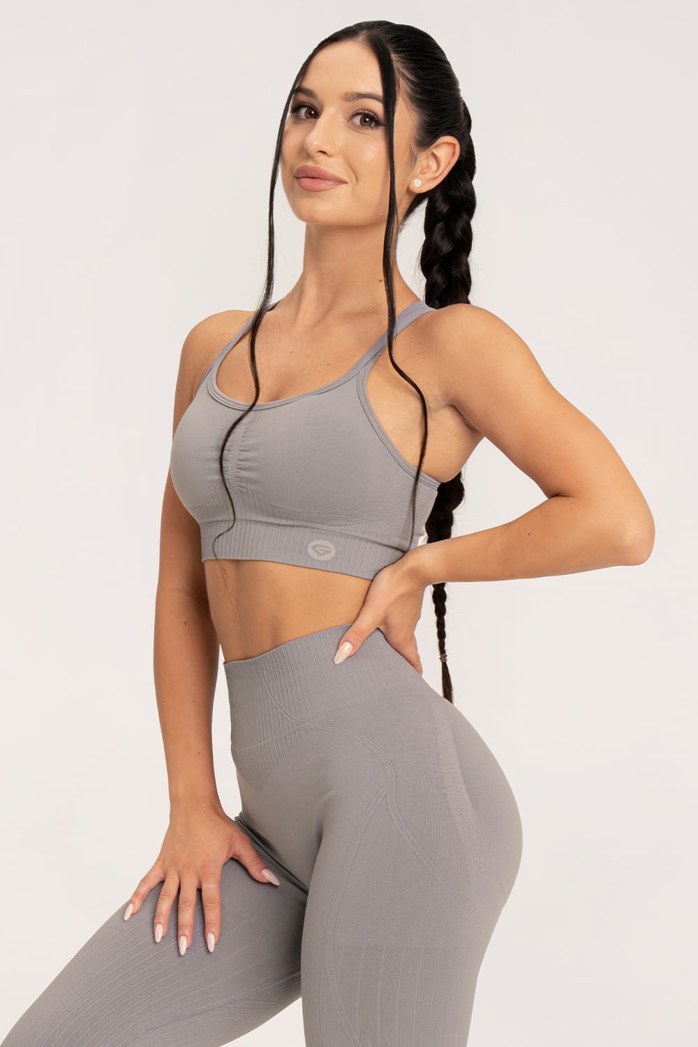 Biustonosz push up 2.0 ghost grey
